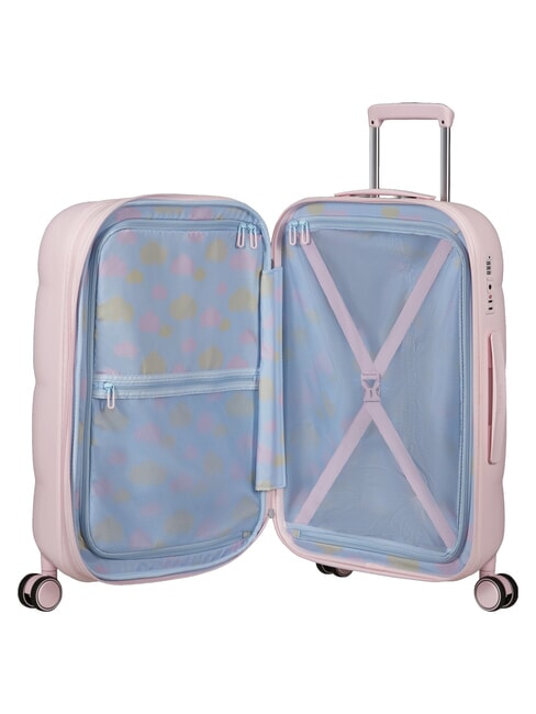 DREAMI Chariot moyen, extensible rose ciel de r&ecirc;ve - Valises Rigides