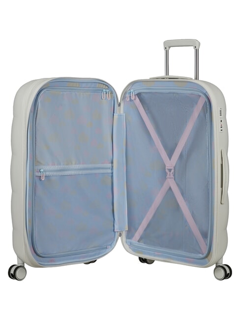 DREAMI Grand chariot extensible blanc nuage - Valises Rigides