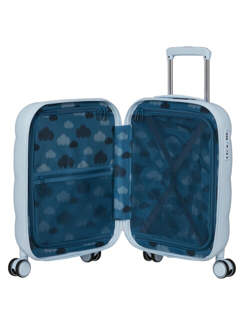 DREAMI Valise &agrave; roulettes pour bagage cabine, cadenas TSA r&ecirc;ve bleu - Valises cabine