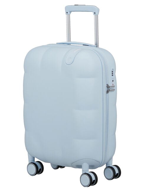 DREAMI Valise &agrave; roulettes pour bagage cabine, cadenas TSA r&ecirc;ve bleu - Valises cabine