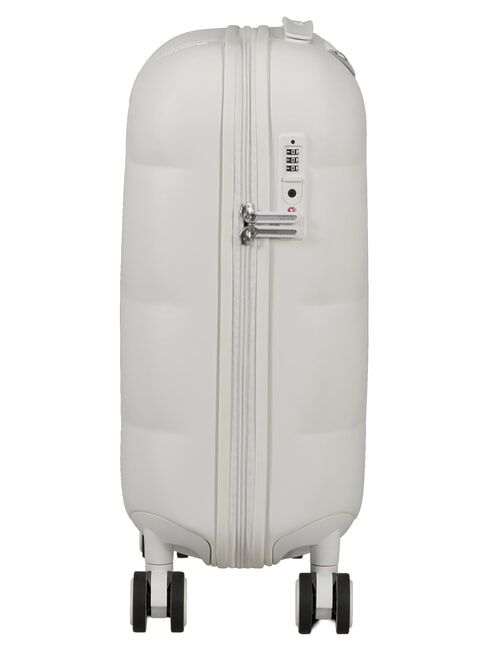 DREAMI Valise &agrave; roulettes pour bagage cabine, cadenas TSA blanc nuage - Valises cabine