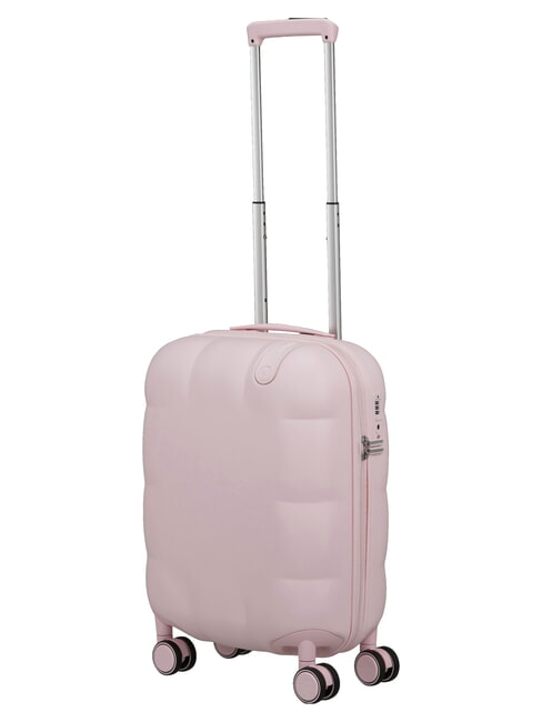 DREAMI Valise &agrave; roulettes pour bagage cabine, cadenas TSA rose ciel de r&ecirc;ve - Valises cabine
