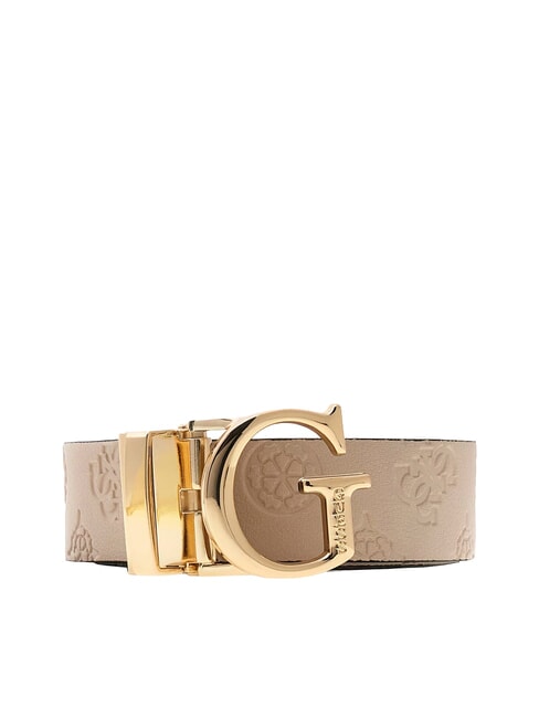JENA Ceinture double face noir/taupe fonc&eacute; - Ceintures