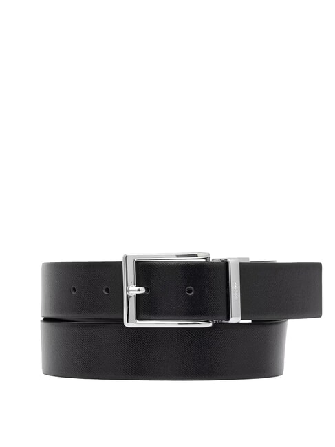 MILANO ceinture en cuir NOIR - Ceintures