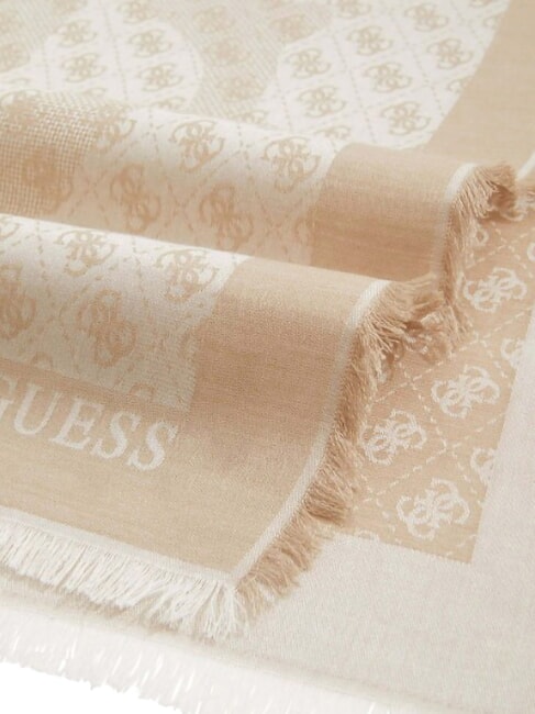 ERICA Foulard logo blanc - &Eacute;charpes