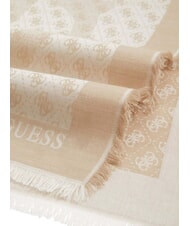 GUESS ERICA Foulard logo blanc - &Eacute;charpes - 2