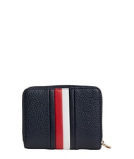 TOMMY HILFIGER TH ICON Portefeuille moyen, grain&eacute; - Portefeuilles Femme
