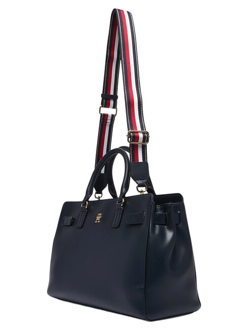 TH JOY Grand sac &agrave; main avec bandouli&egrave;re amovible bleu de l'espace - Sacs pour Femme