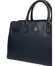 TOMMY HILFIGER TH JOY Grand sac &agrave; main avec bandouli&egrave;re amovible bleu de l'espace - Sacs pour Femme - 5