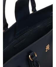 TOMMY HILFIGER TH JOY Grand sac &agrave; main avec bandouli&egrave;re amovible bleu de l'espace - Sacs pour Femme - 6