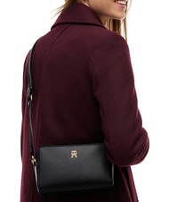 TOMMY HILFIGER TH JOY Mini sac avec bandouli&egrave;re et logo le noir - Sacs pour Femme - 2