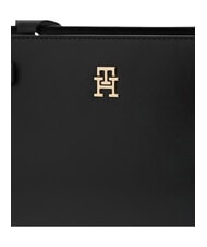 TOMMY HILFIGER TH JOY Sac bandouli&egrave;re, double portabilit&eacute; le noir - Sacs pour Femme - 4