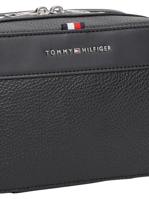 TH CENTRAL &Eacute;tui &agrave; maquillage molet&eacute; avec logo le noir - Trousses