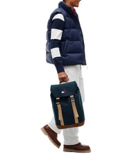 TOMMY HILFIGER TJM COLORBLOCK Sac &agrave; dos &agrave; rabat - Sacs &agrave; dos pour l'&Eacute;cole & les Loisirs