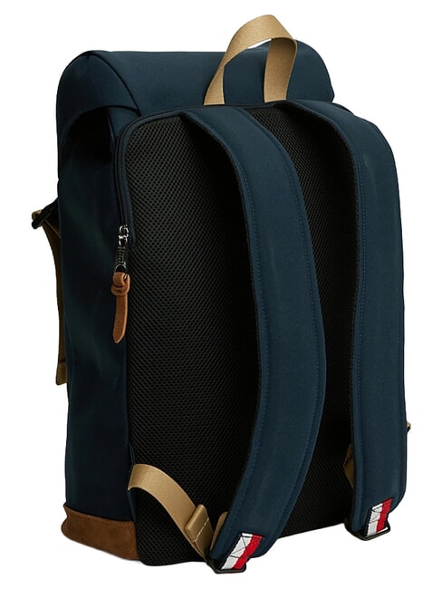 TJM COLORBLOCK Sac &agrave; dos &agrave; rabat marine nuit noire - Sacs &agrave; dos pour l'&Eacute;cole & les Loisirs