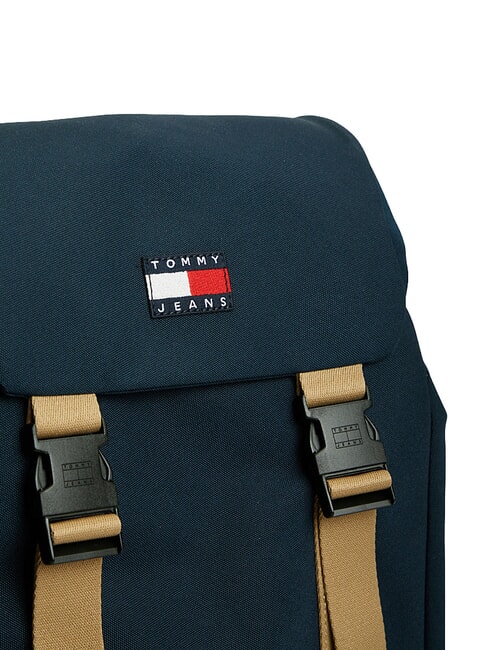 TJM COLORBLOCK Sac &agrave; dos &agrave; rabat marine nuit noire - Sacs &agrave; dos pour l'&Eacute;cole & les Loisirs