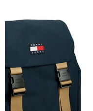TOMMY HILFIGER TJM COLORBLOCK Sac &agrave; dos &agrave; rabat marine nuit noire - Sacs &agrave; dos pour l'&Eacute;cole & les Loisirs - 5