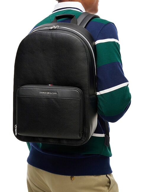 TH CENTRAL  le noir - Sacs &agrave; dos pour ordinateur portable