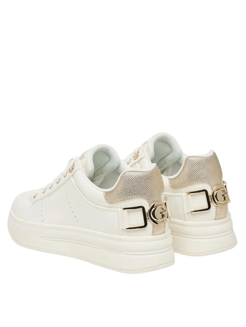WESLI Baskets or blanc - Chaussures Femme