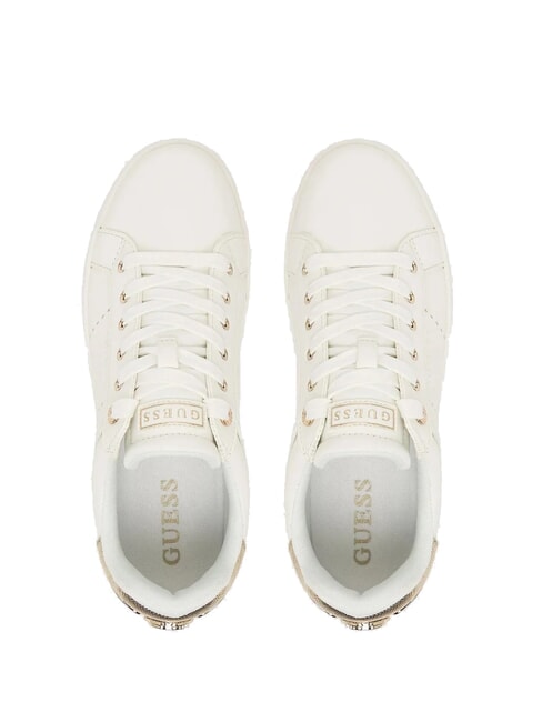 WESLI Baskets or blanc - Chaussures Femme