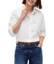 TOMMY HILFIGER TH LOGO ceinture en cuir cognac d'hiver - Ceintures - 3