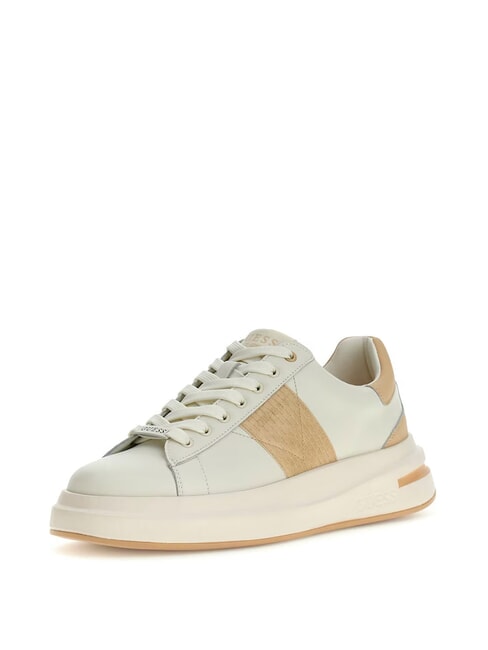 ELBA Baskets blanc beige - Chaussures Homme