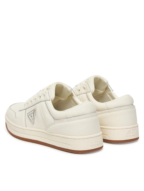 UDDENT Baskets en cuir ivoire - Chaussures Homme