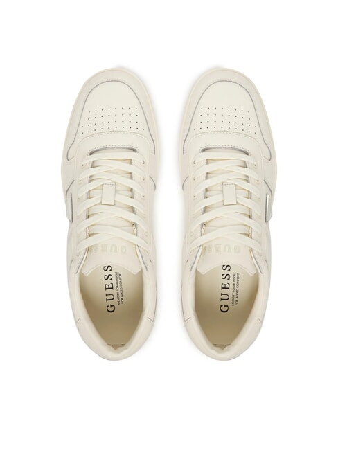 UDDENT Baskets en cuir ivoire - Chaussures Homme