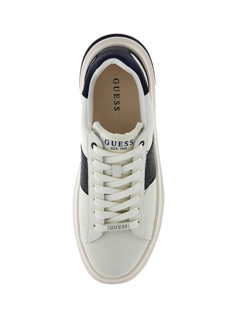 ELBA Baskets marine blanche - Chaussures Homme