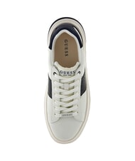 GUESS ELBA Baskets marine blanche - Chaussures Homme - 4