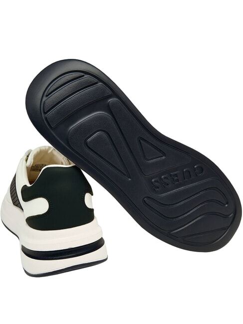 ELBA Baskets marine blanche - Chaussures Homme