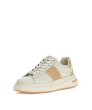 GUESS ELBA Baskets blanc beige - Chaussures Homme - 2