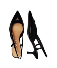 GUESS YANNO2 D&eacute;collet&eacute; en cuir avec talon de 5,8 cm NOIR - Chaussures Femme - 3