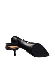 GUESS YANNO2 D&eacute;collet&eacute; en cuir avec talon de 5,8 cm NOIR - Chaussures Femme - 4