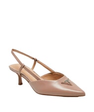 GUESS YANNO2 D&eacute;collet&eacute; en cuir avec talon de 5,8 cm - Chaussures Femme
