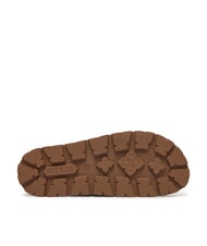 GUESS FAXON2 Sandales compens&eacute;es de 6,5 cm Beige / Marron - Chaussures Femme - 5