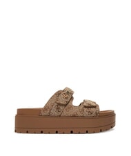 GUESS FAXON2 Sandales compens&eacute;es de 6,5 cm - Chaussures Femme