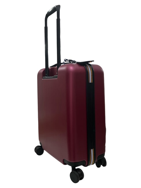 EUDOXIE LOGO Valise &agrave; main &agrave; roulettes, avec monogramme K-Way rouge dk - Valises cabine