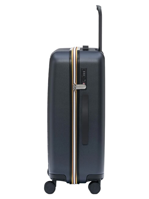 EUDOXIEUR LOGO Chariot moyen, avec monogramme K-Way profondeur bleue - Valises Rigides