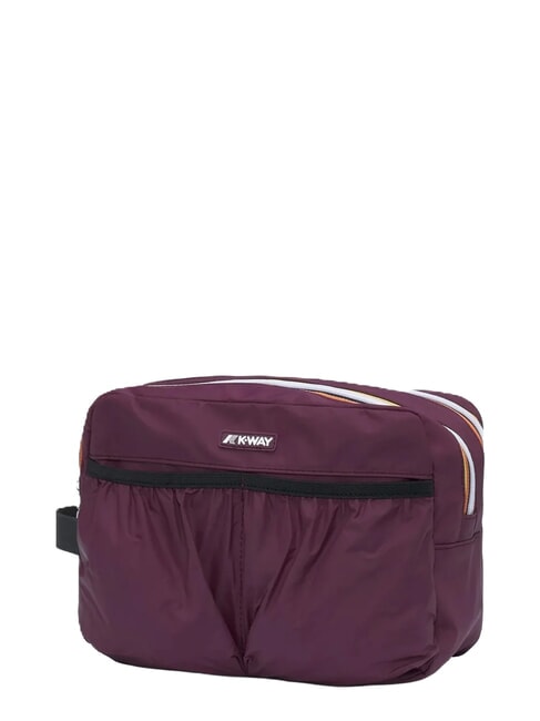 ALBAS Trousse de beaut&eacute; double zip avec poches baume vert - Trousses