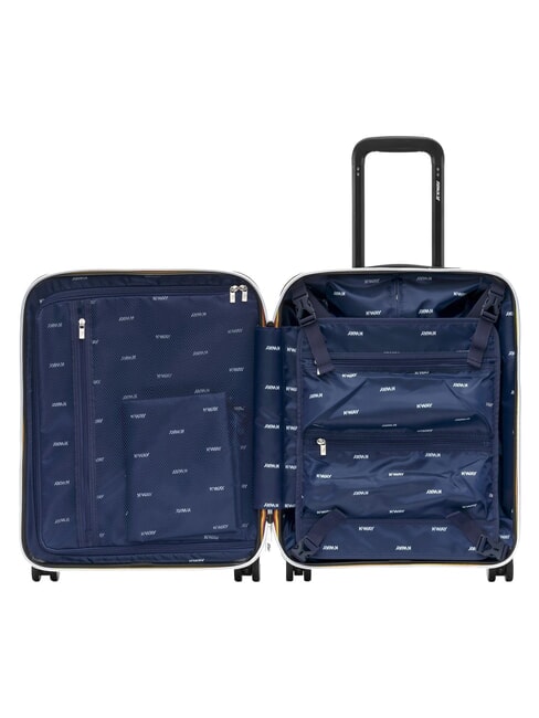 EUDOXIE LOGO Valise &agrave; main &agrave; roulettes, avec monogramme K-Way noir aussi - Valises cabine