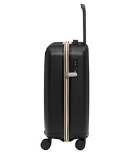 KWAY EUDOXIE LOGO Valise &agrave; main &agrave; roulettes, avec monogramme K-Way noir aussi - Valises cabine - 3