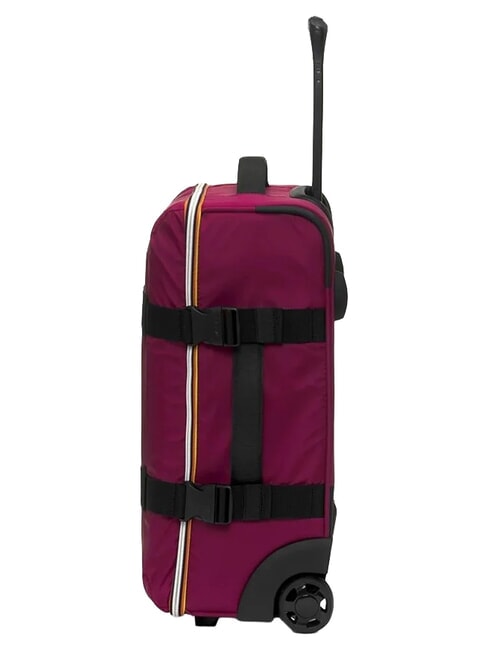 BLOSSAC  Chariot &agrave; bagages &agrave; main &eacute;tanche rouge noir fonc&eacute; pur - Valises cabine