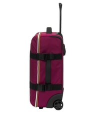 KWAY BLOSSAC  Chariot &agrave; bagages &agrave; main &eacute;tanche rouge noir fonc&eacute; pur - Valises cabine - 3