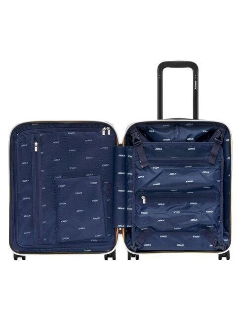 EUDOXIE LOGO Valise &agrave; main &agrave; roulettes, avec monogramme K-Way rouge dk - Valises cabine