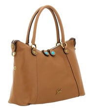 GABS THAMARA PLUS Sac bandouli&egrave;re moyen, en cuir lion/chamois - Sacs pour Femme - 3