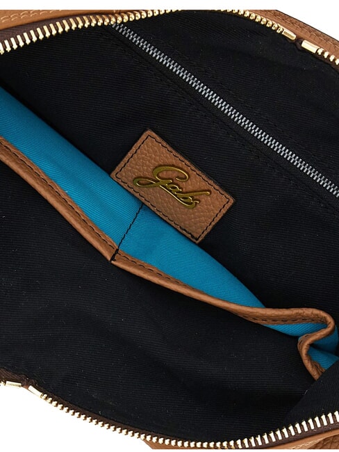 THAMARA PLUS Sac bandouli&egrave;re moyen, en cuir lion/chamois - Sacs pour Femme