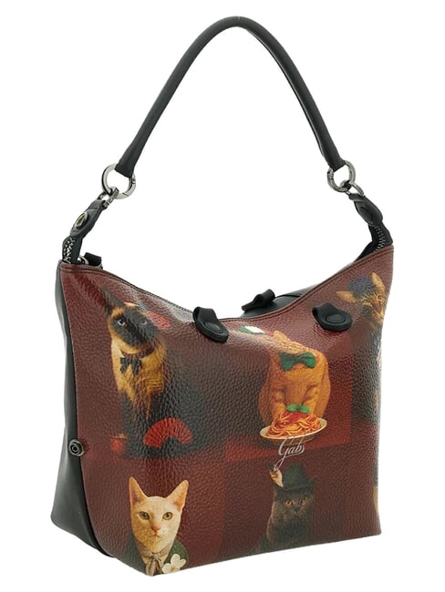 G3 PLUS Sac cabas moyen, convertible chats rouges du monde entier - Sacs pour Femme