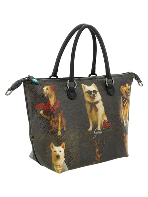 G3 PLUS Sac cabas moyen, convertible chiens gris du monde entier - Sacs pour Femme