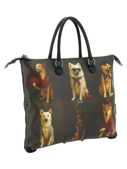 G3 PLUS Sac cabas moyen, convertible chiens gris du monde entier - Sacs pour Femme